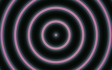 Seamless kaleidoscope pattern with a Mandala