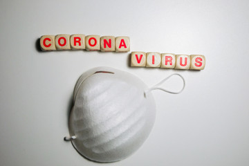 Coronavirus Global pandemic Mask and Glove