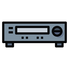 Fototapeta premium VHS Player icon