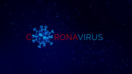 Background motion of virus evolution spread pandemic epidemic global europe italy China Coronavirus cure with drug detection scientific medical tech technology innovation laboratory diagnosis research