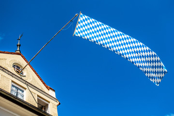 typical bavarian national flag