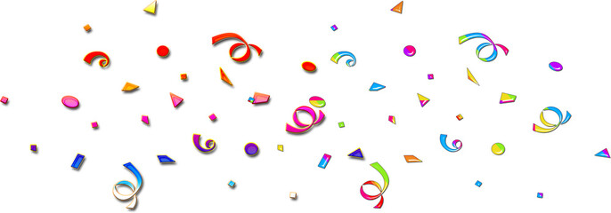 Kopfsprung, Banner, Konfetti © Manuela