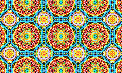 Red kaleidoscope sequence patterns. 4k Abstract multicolored motion graphics background. Or for yoga, clubs, shows, mandala, fractal animation. Beautiful bright ornament. Seamless loop.