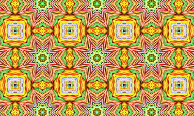 Red kaleidoscope sequence patterns. 4k Abstract multicolored motion graphics background. Or for...