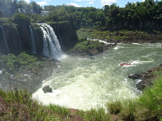 Paisajes de las cataratas de Iguazú
