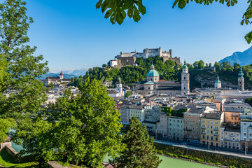 Fototapeta na wymiar Old town of Salzburg