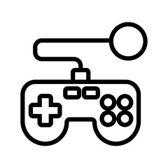 video game control line style icon