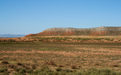Fototapeta na wymiar desierto de belchite
