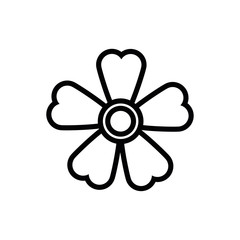 Obraz premium beautifull flower garden spring line style