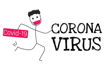 Covid-19 Coronavirus Illustration