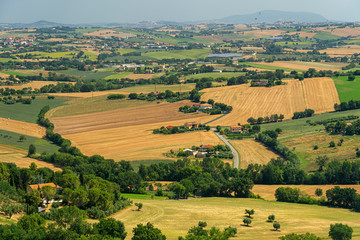 Rural landscape from Treia, Marches