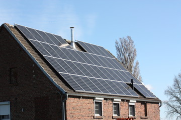 Stromerzeugung durch Photovoltaikanlage