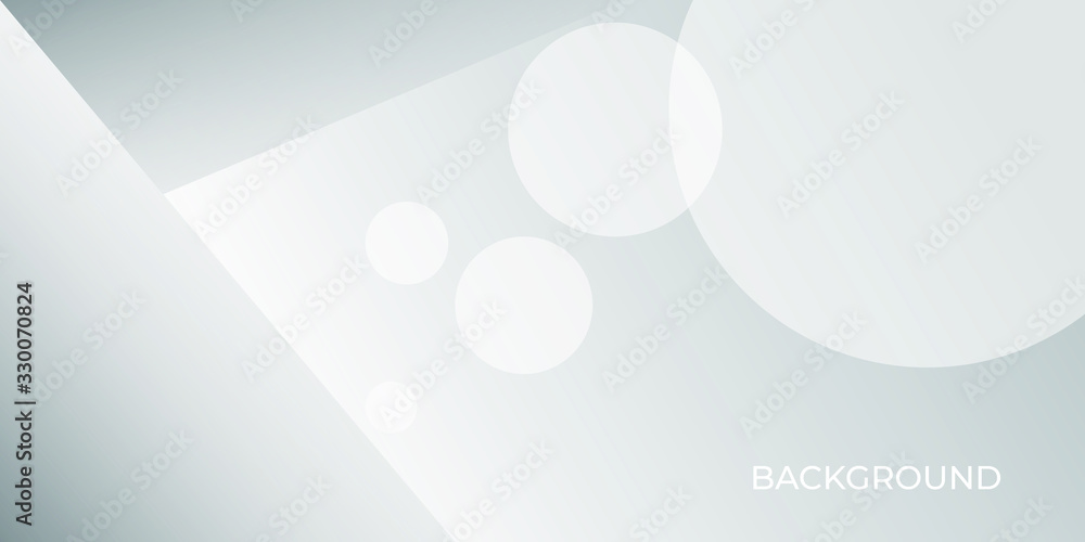Poster white and grey color background. Space for text. Texture with light and shadow. Digital technology wallpaper Vector illustration.