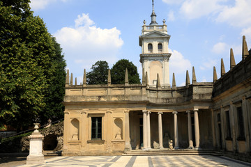 Obraz premium Lainate (MI), Italy - June 16, 2018: Villa Litta Borromeo Visconti area, Lainate, Milan, Lombardy, Italy