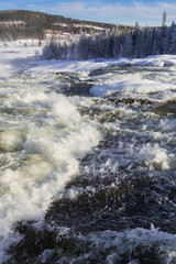 Storforsens Naturreservat,.very important river rapids,