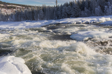 Storforsens Naturreservat,.very important river rapids,