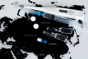 New rapidly spreading coronavirus originating in China. Prevention and treatment of the virus....