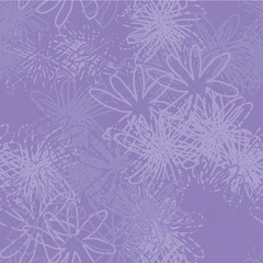 Abstract Flowers-Ambient Background.. Seamless repeat Pattern Background in Punchy Pink.