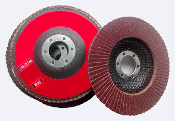 petal circles end grinding for a cutting machine on a white background