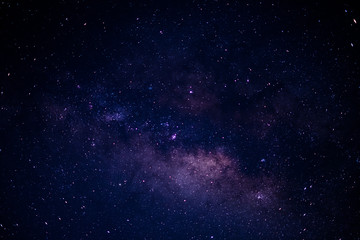 Night Star Space with nebula and Galexy  Background  - obrazy, fototapety, plakaty