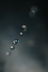 Water drops like Pearls