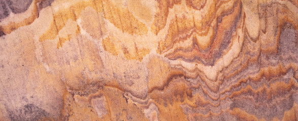 Brown beige abstract marble granite natural sand stone texture panorama