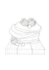 illustration of cake