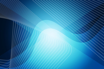 Naklejka premium abstract, blue, light, technology, design, digital, illustration, space, wallpaper, texture, graphic, color, glowing, bright, futuristic, glow, water, line, pattern, ray, tunnel, 3d, night, sea, tech