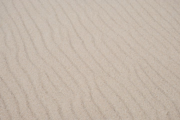 Sand on the beach as background