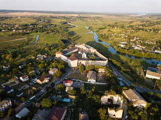 Medzhybizh Castle situated at Southern Bug rivers, Ukraine.