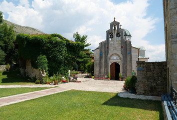 Fototapeta na wymiar Tvrdos Monastery in Bosnia and Herzegovina