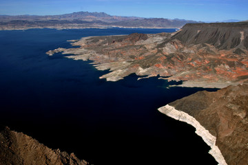 Lake Mead Arizona and Nevada USA America