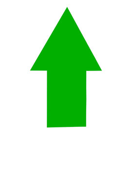 green down arrow icon