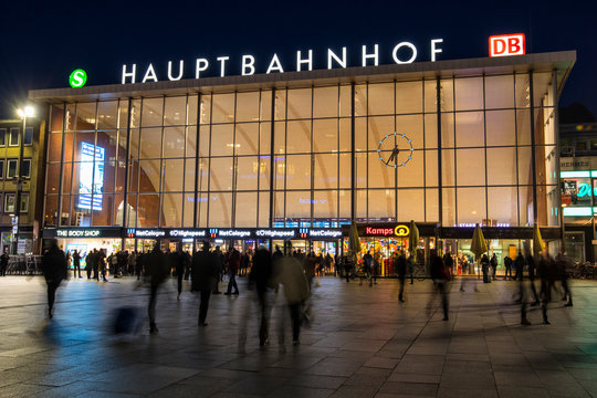 Koln Hauptbahnhof or Cologne Central Station, Germany