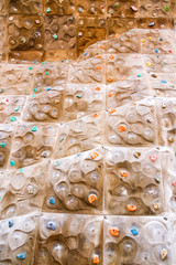Rock climbing in Seoul, South Korea.