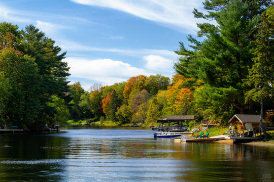 Gravenhurst District Lake, Muskoka, Ontario