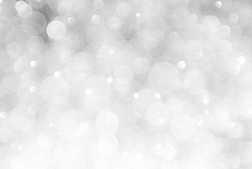 white blur abstract background. bokeh christmas blurred beautiful shiny Christmas lights, bokeh background