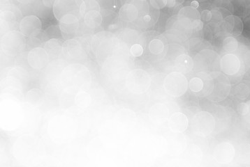 white blur abstract background. bokeh christmas blurred beautiful shiny Christmas lights, bokeh background