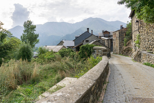 Durro village in Boi valley Lleida Catalunya Spain
