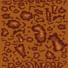 Abstract (Virus) Pattern Ambient Amber Tones