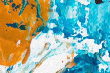 High quality detailed close up texture. Macro background in oil. Dry strokes of brush. Amazing beauty backdrop. Perfect pattern in vintage painting style.