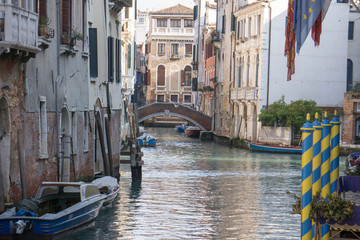 Fototapeta na wymiar Venice Veneto Italy on January 20, 2019