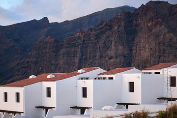 Fototapeta na wymiar View of Los Gigantes cliffs. Tenerife, Canary Islands.
