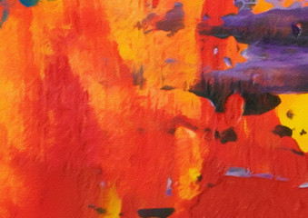 Abstract painting oil background texture.