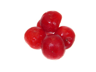 cherry isolated on white background