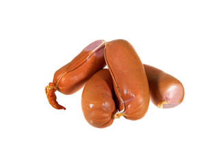 sausage isolated on white background