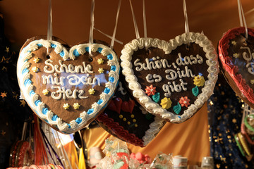 Zurich / Switzerland - November 25, 2018: Christmas market decorations at Zurich train station, Zurich, Switzerland, Europe