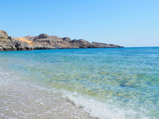 Greece Crete island South Crete Plakias beach