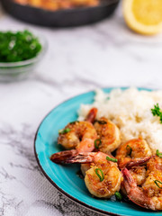 Sweet And Sticky Shrimp