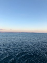 Obraz premium sunset over the sea